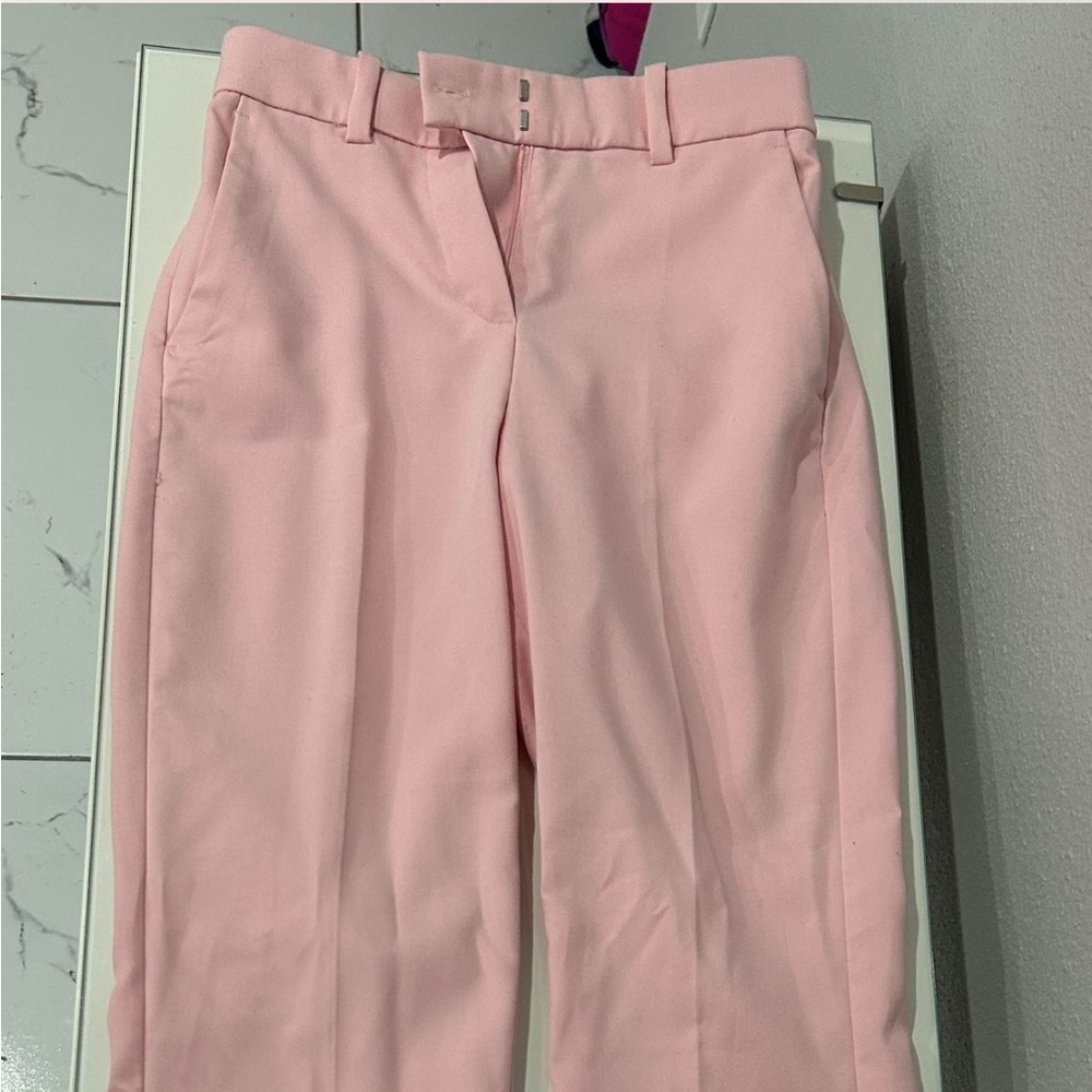 Baby Pink H&M slacks, so cute for formal events!
